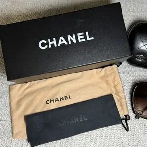 CHANEL | Accessories | Chanel Brown Sunglasses 524 Dark  display picture 1